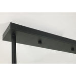 LUSTRE INDUSTRIEL <br> NOIR