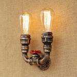 luminaire murale industrielle double ampoule