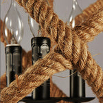 LUSTRE INDUSTRIEL <br> CORDE