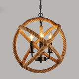 LUSTRE INDUSTRIEL <br> CORDE
