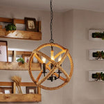 LUSTRE INDUSTRIEL <br> CORDE