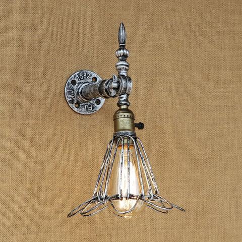 Applique murale industrielle loft 