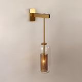 Lanterne  murale industrielle moderne gold