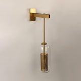 lampe murale industrielle moderne gold