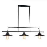 Lustre industriel Noir 